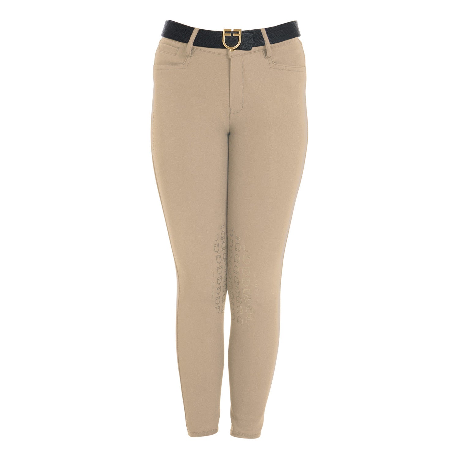 Equestro Kids' unisex slim fit breeches
