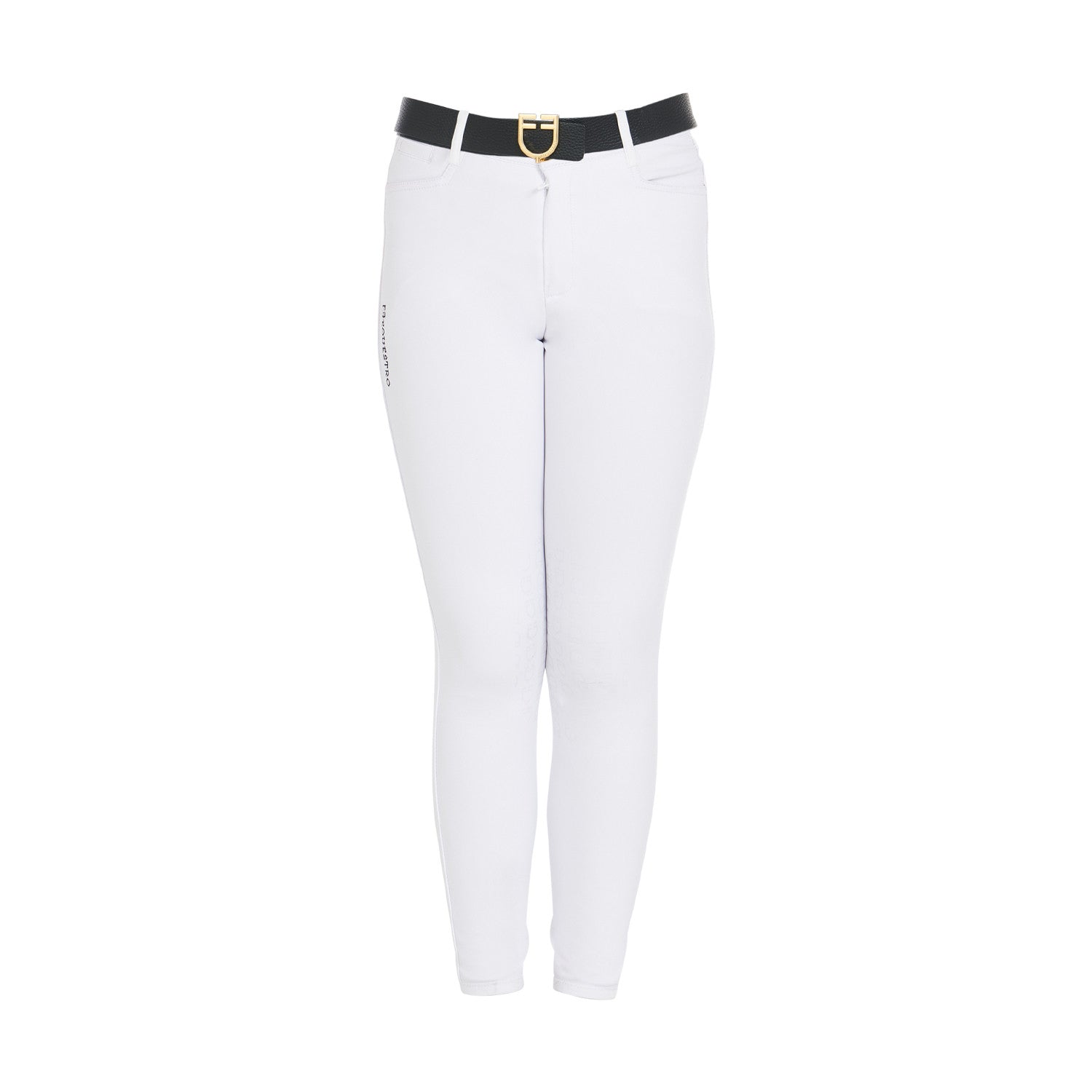 Equestro Kids' unisex slim fit breeches