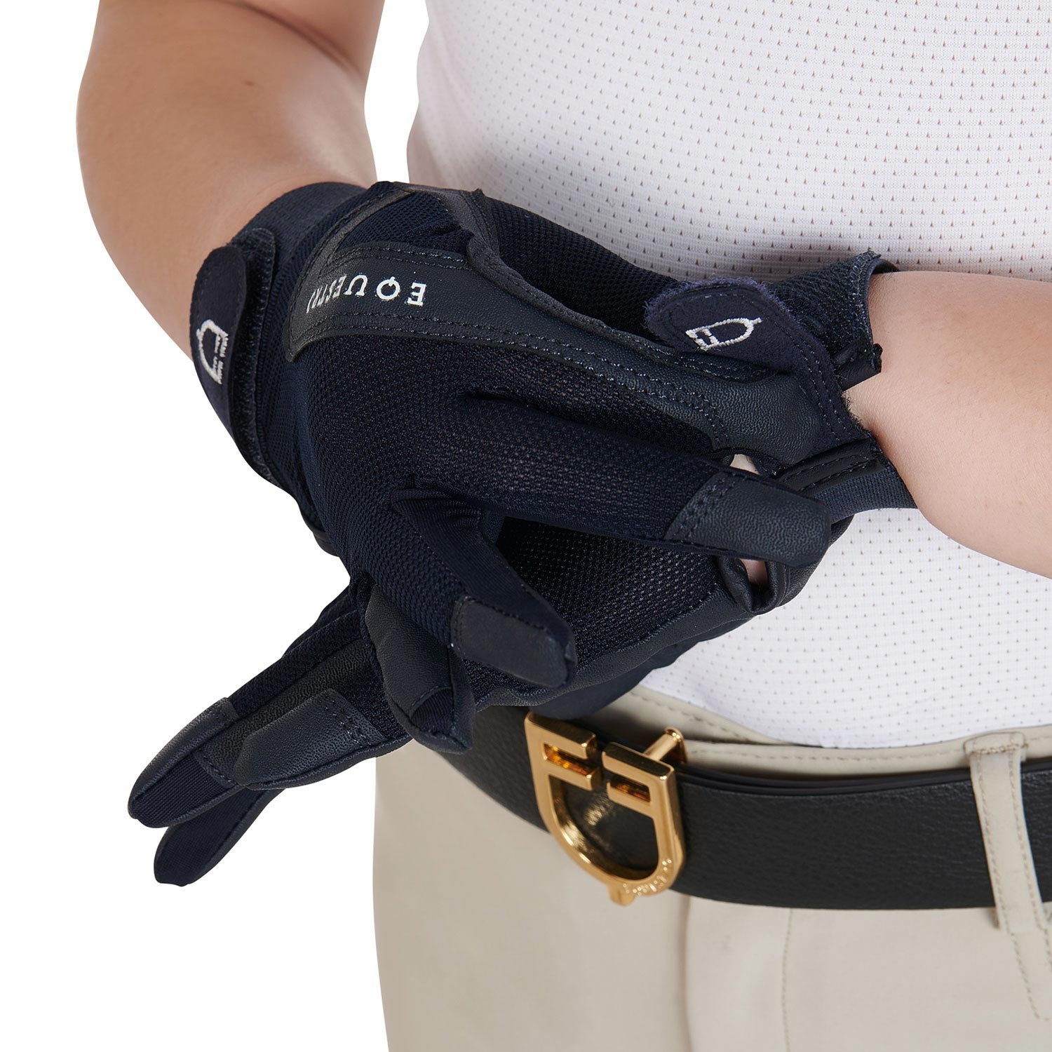 Kids' gloves in technical fabric