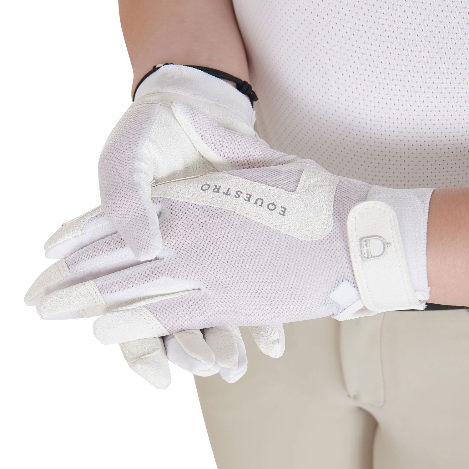 Kids' gloves in technical fabric