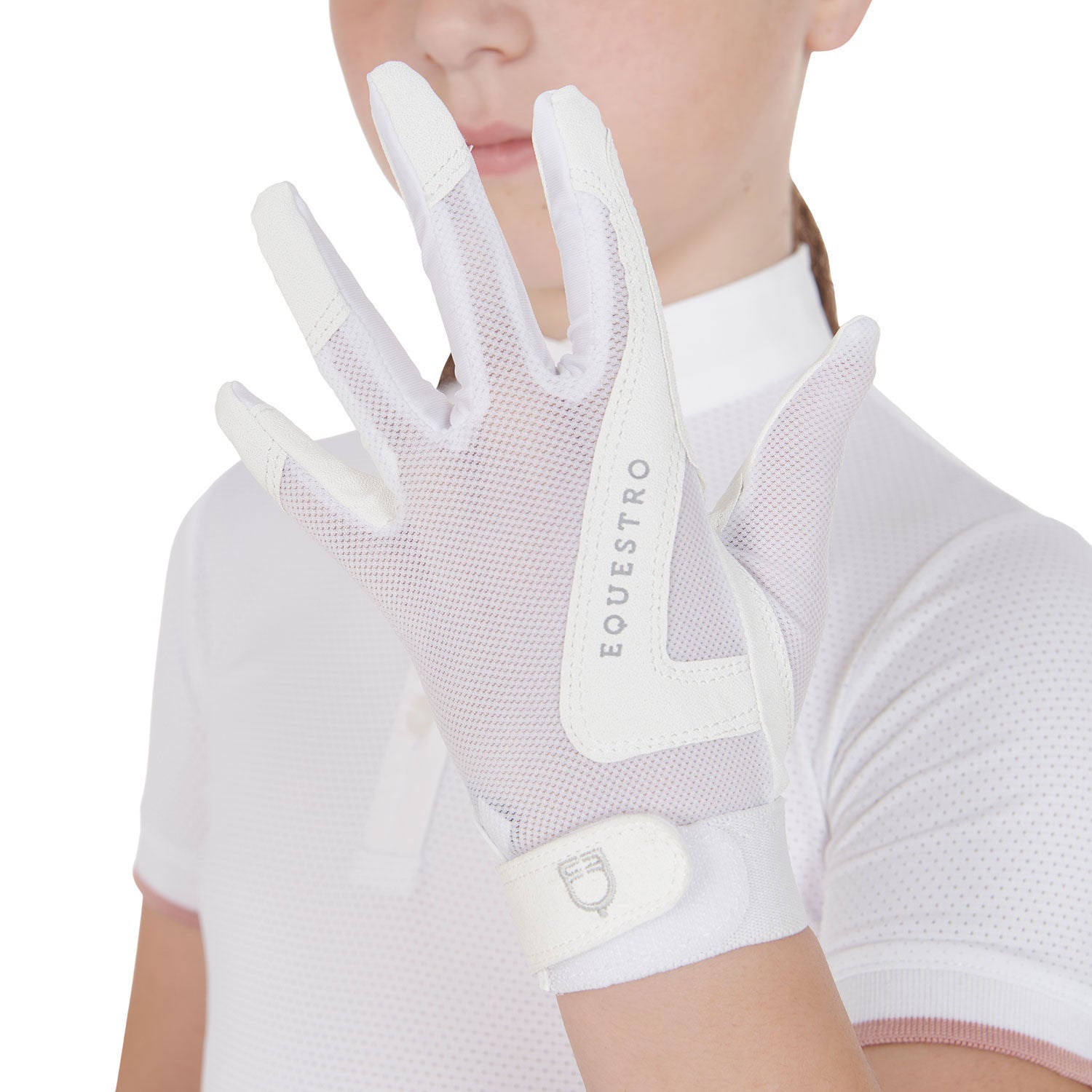Kids' gloves in technical fabric