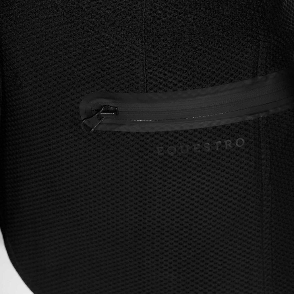 Girls' three-button competition jacket perforated fabric