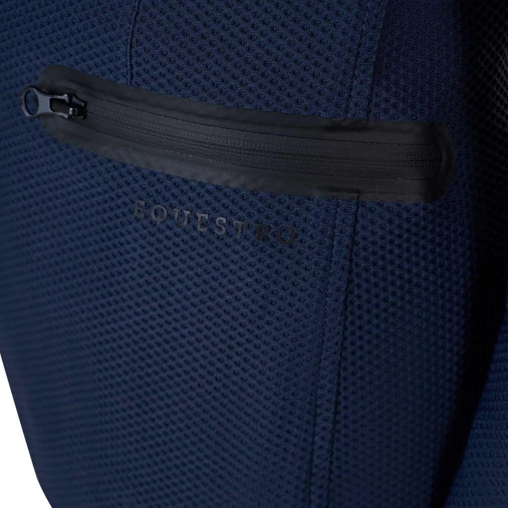 Girls' three-button competition jacket perforated fabric
