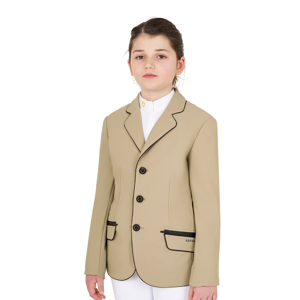 Girls' competition jacket in technical fabric