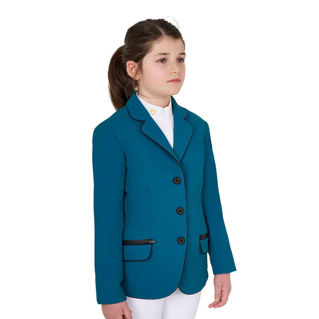 Girls' competition jacket in technical fabric