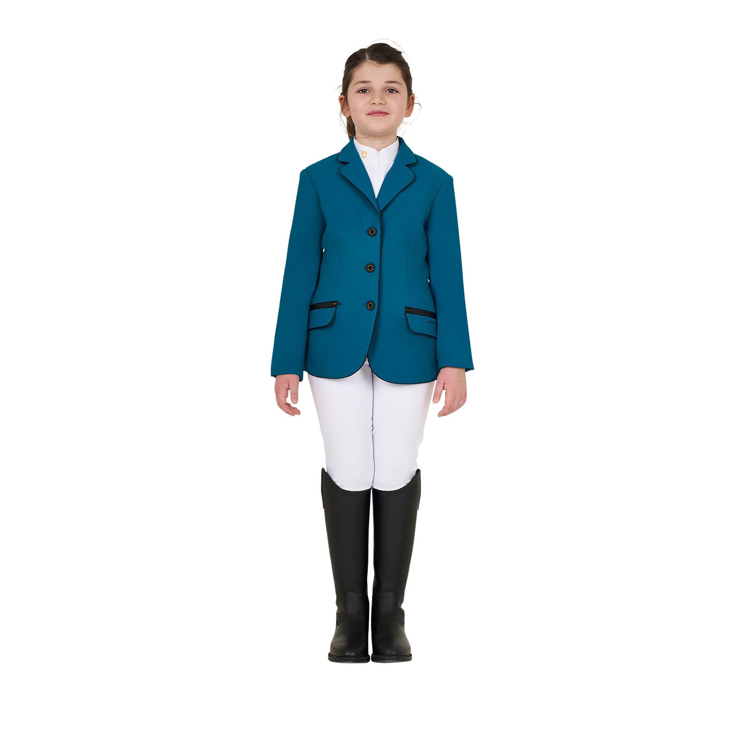 Girls' competition jacket in technical fabric