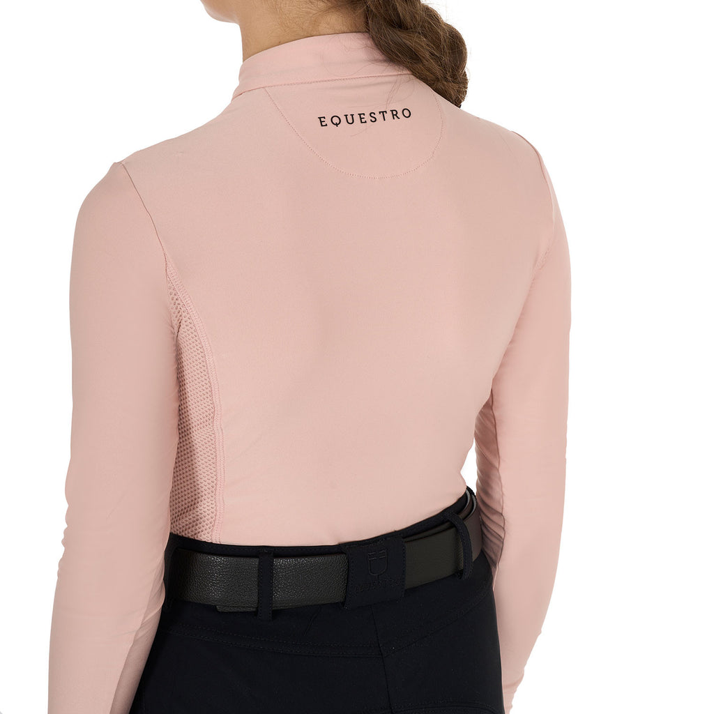 Girls' long-sleeved training base layer