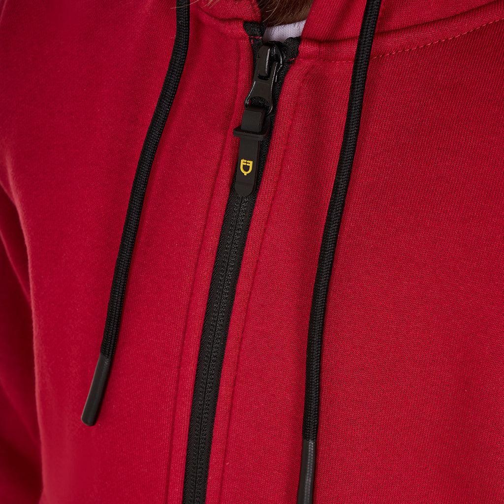Girls' full zip sweatshirt inner fleece