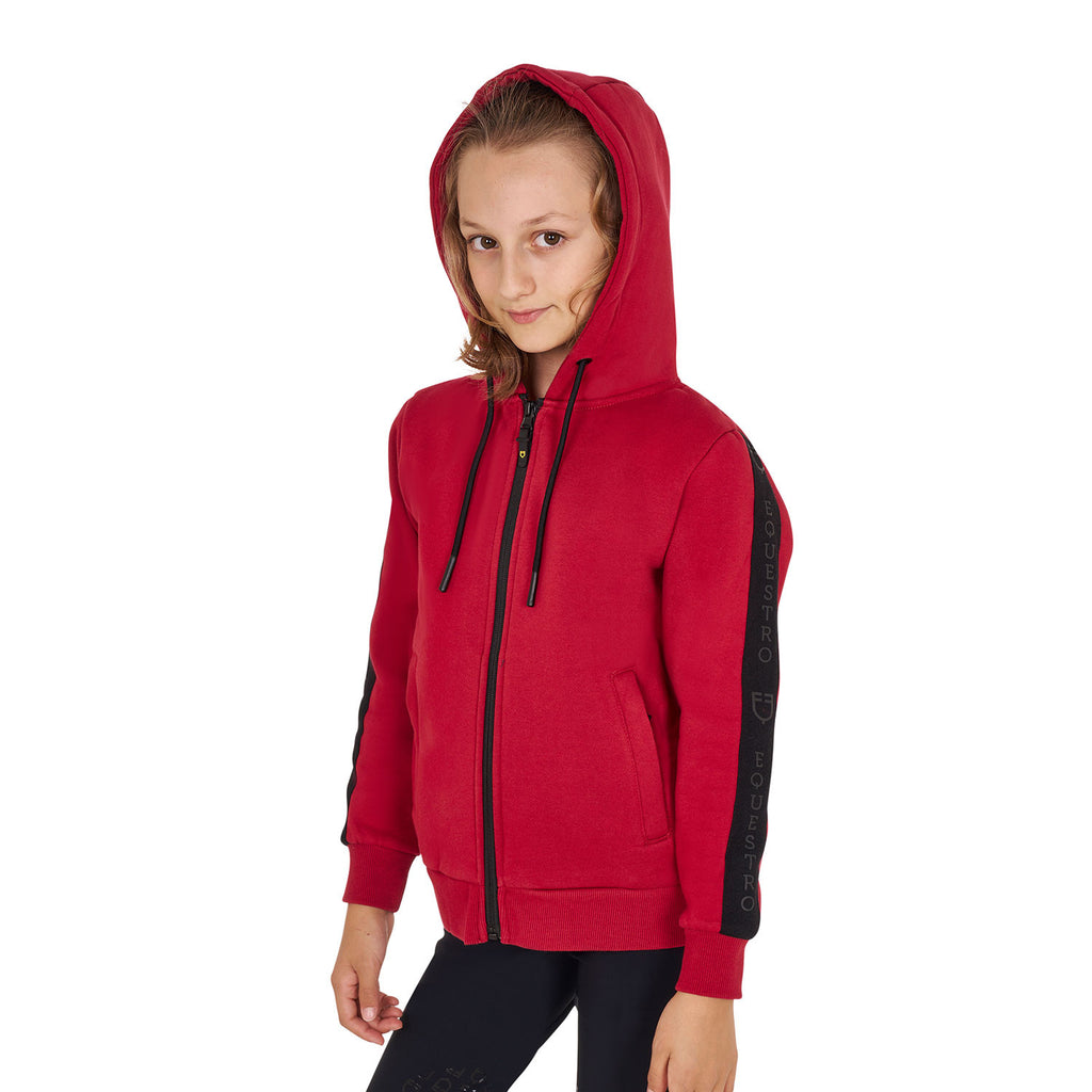 Girls' full zip sweatshirt inner fleece