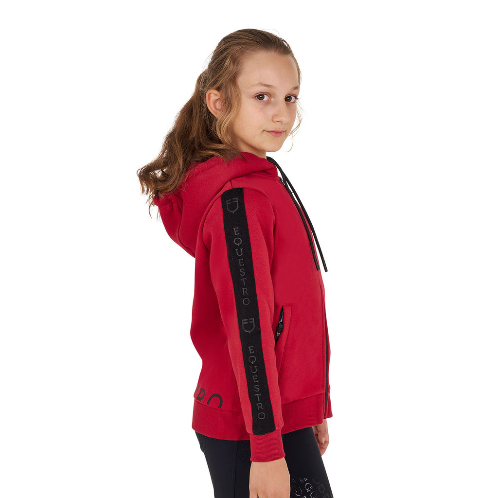 Girls' full zip sweatshirt inner fleece
