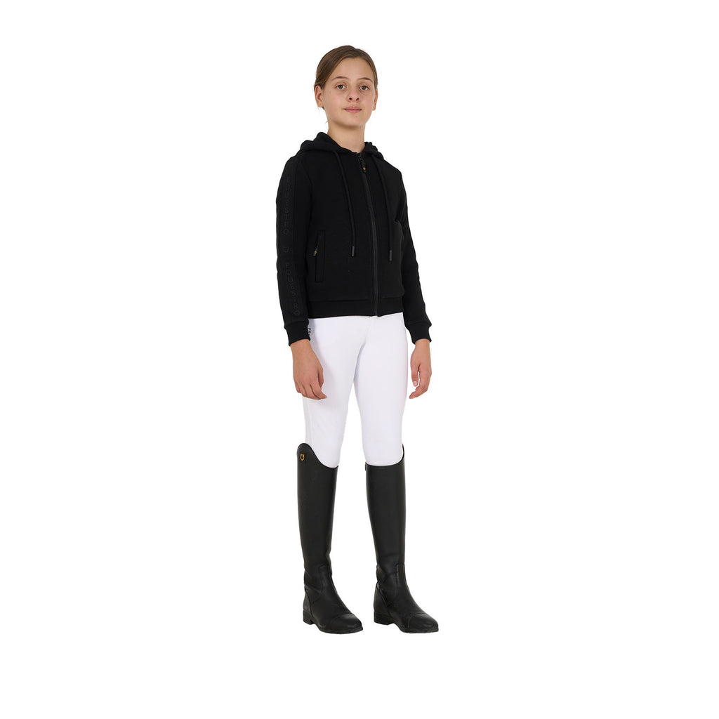 Girls' full zip sweatshirt inner fleece