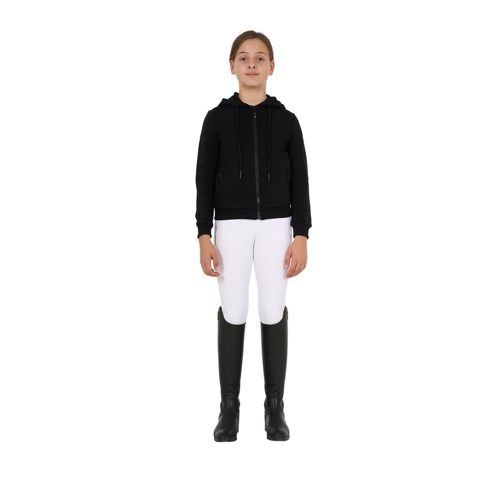 Girls' full zip sweatshirt inner fleece
