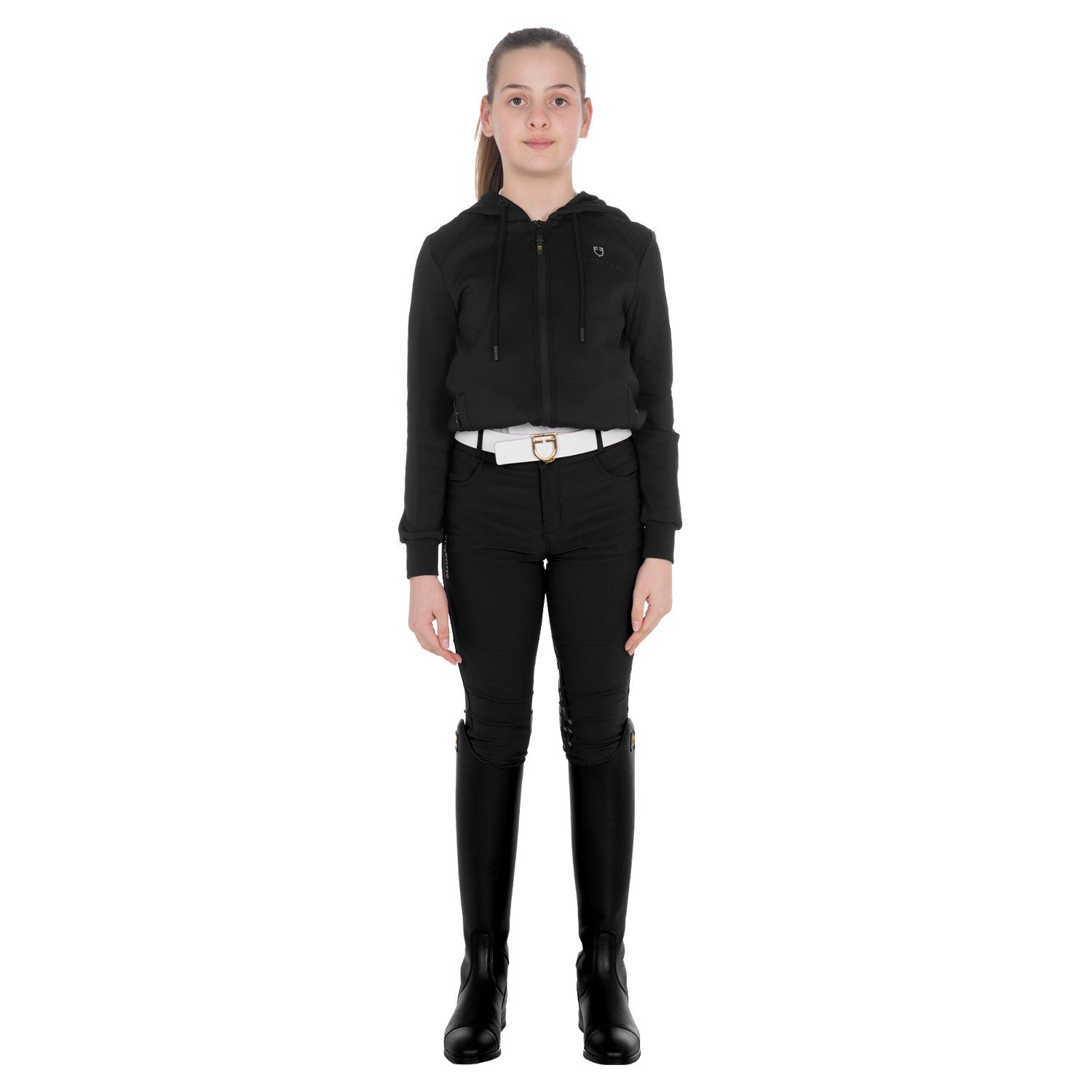 Girls' cropped hoodie