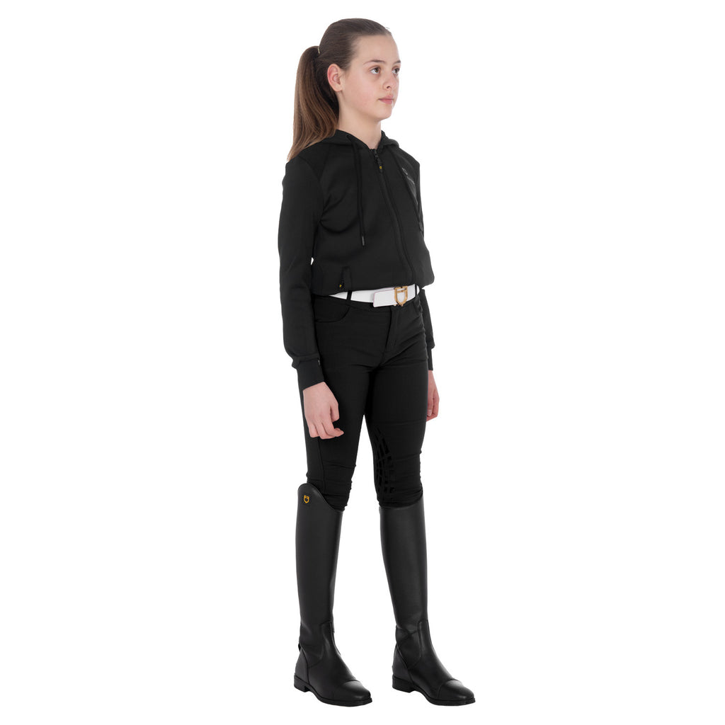 Girls' cropped hoodie