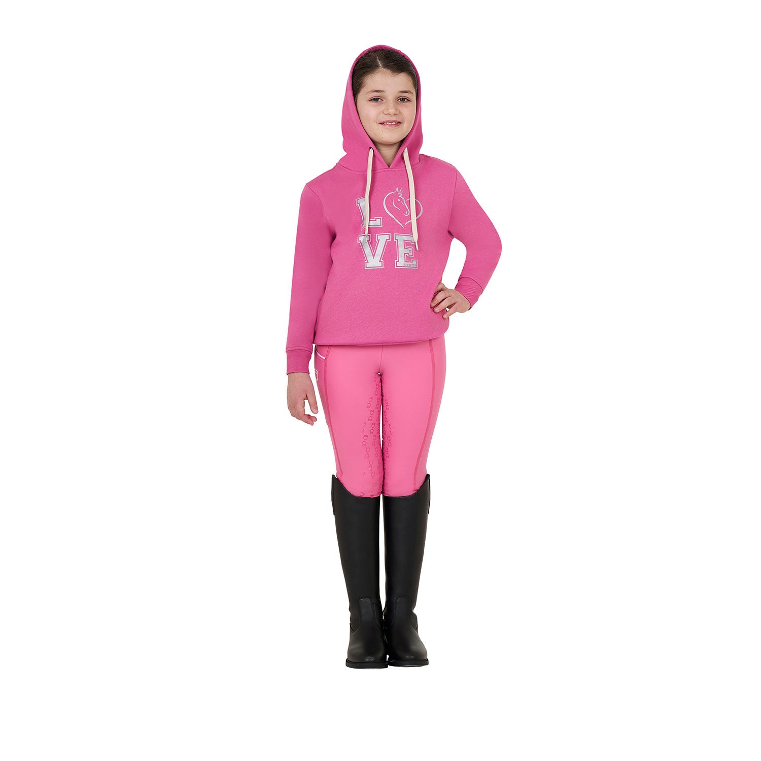 Girls' fleece lining leggings