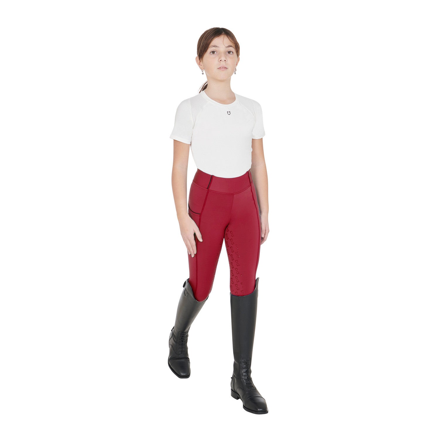 Girls' fleece lining leggings