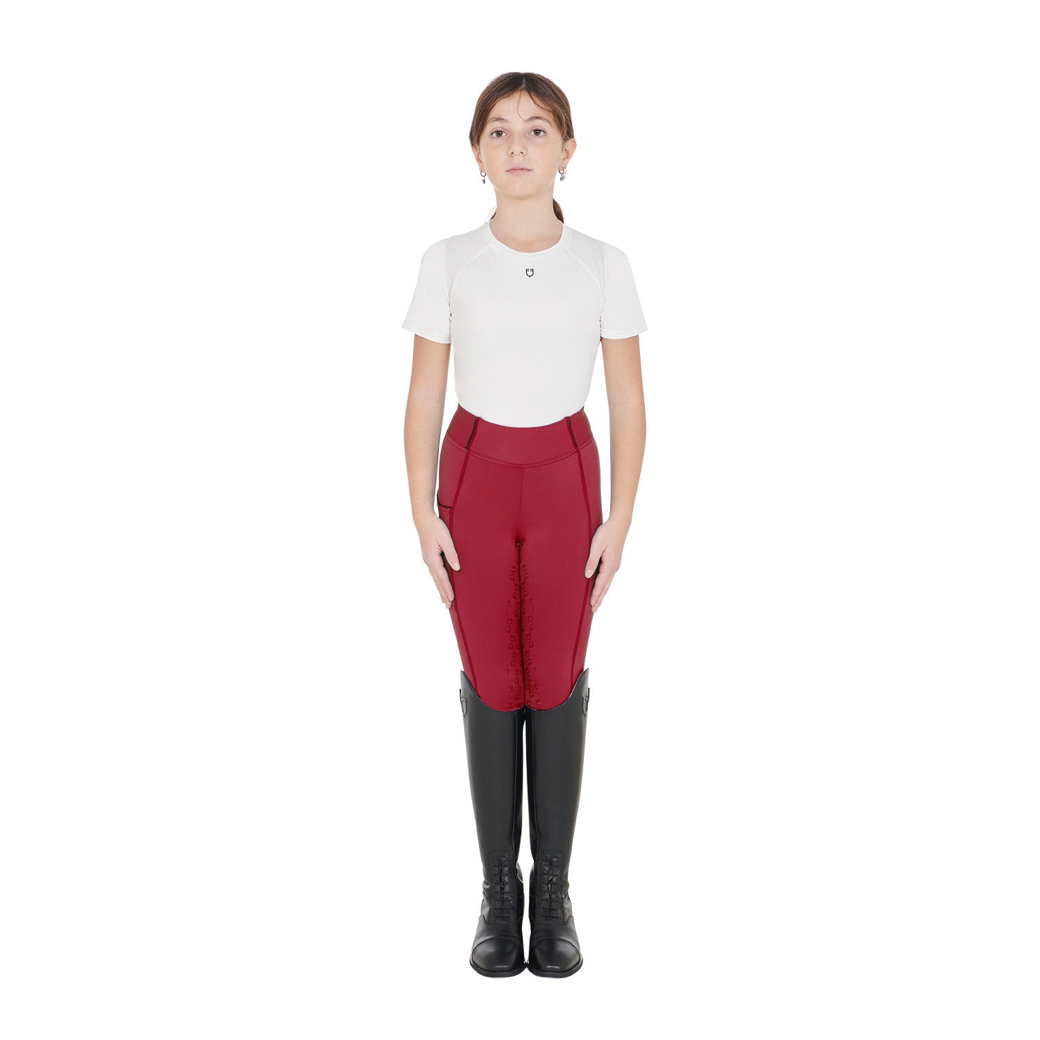 Girls' fleece lining leggings