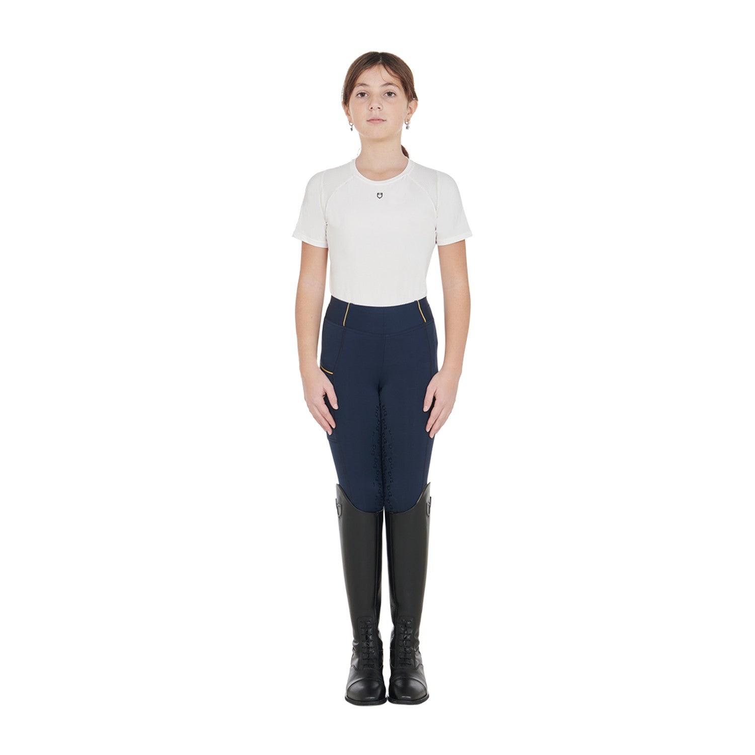 Girls' fleece lining leggings