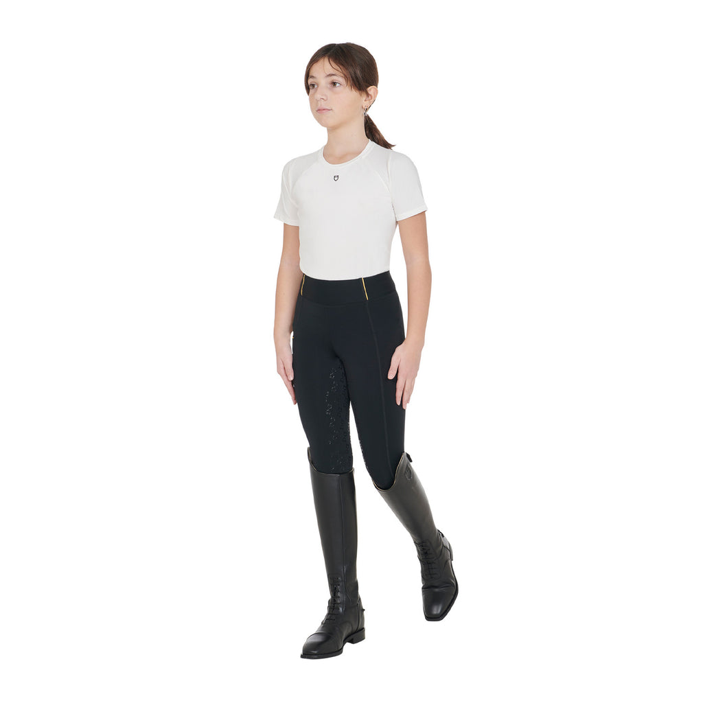Girls' fleece lining leggings