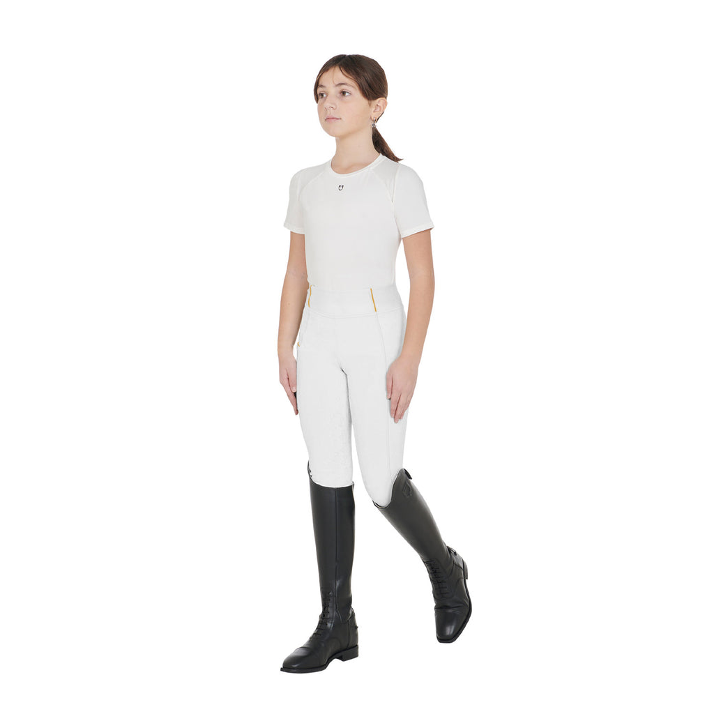 Girls' fleece lining leggings