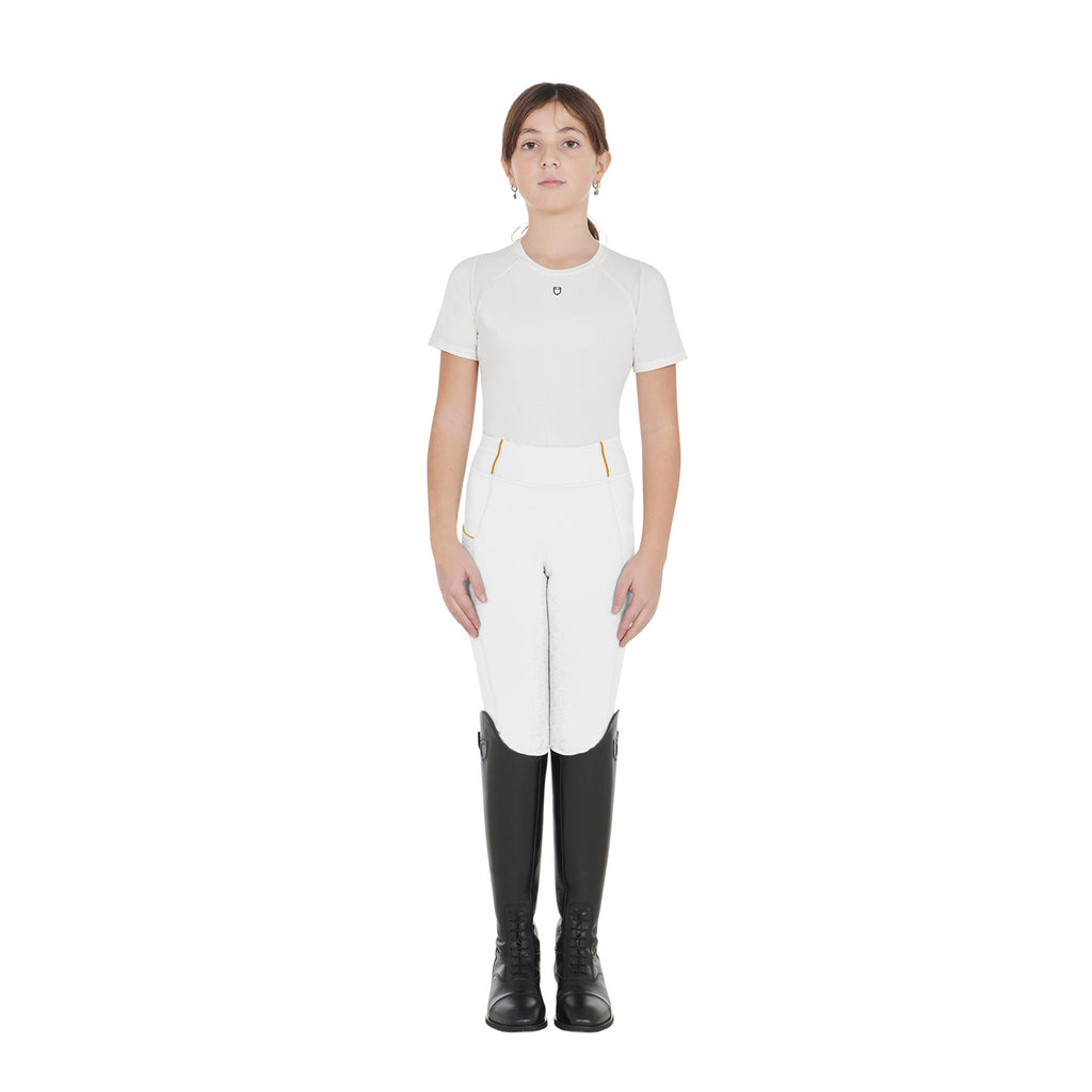 Girls' fleece lining leggings