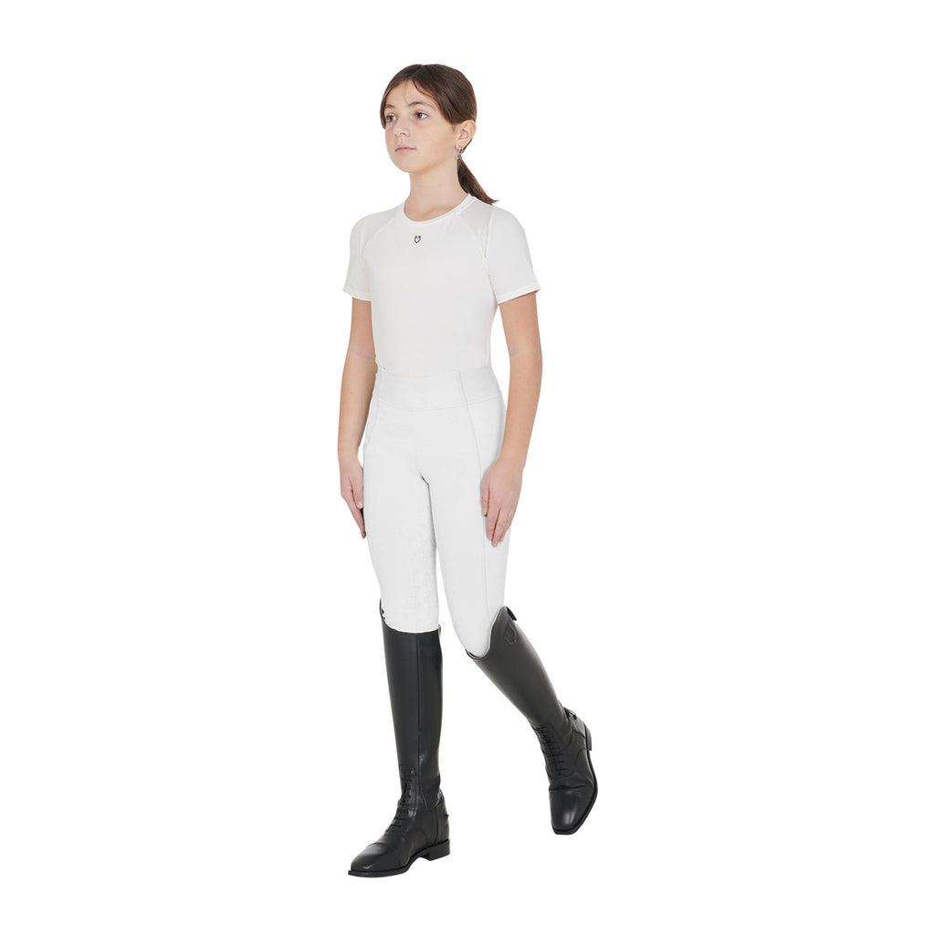 Girls' fleece lining leggings