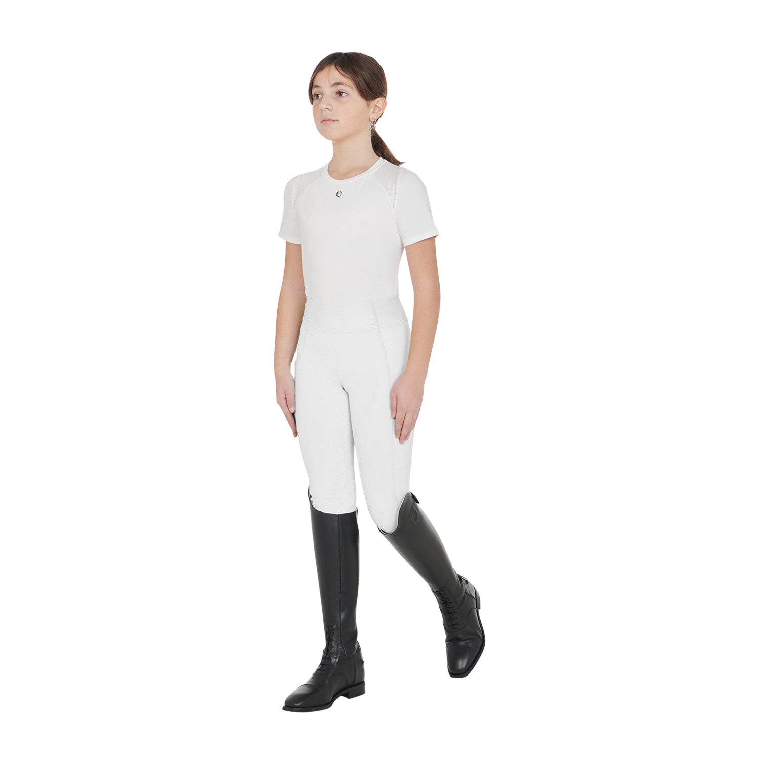 Girls' fleece lining leggings