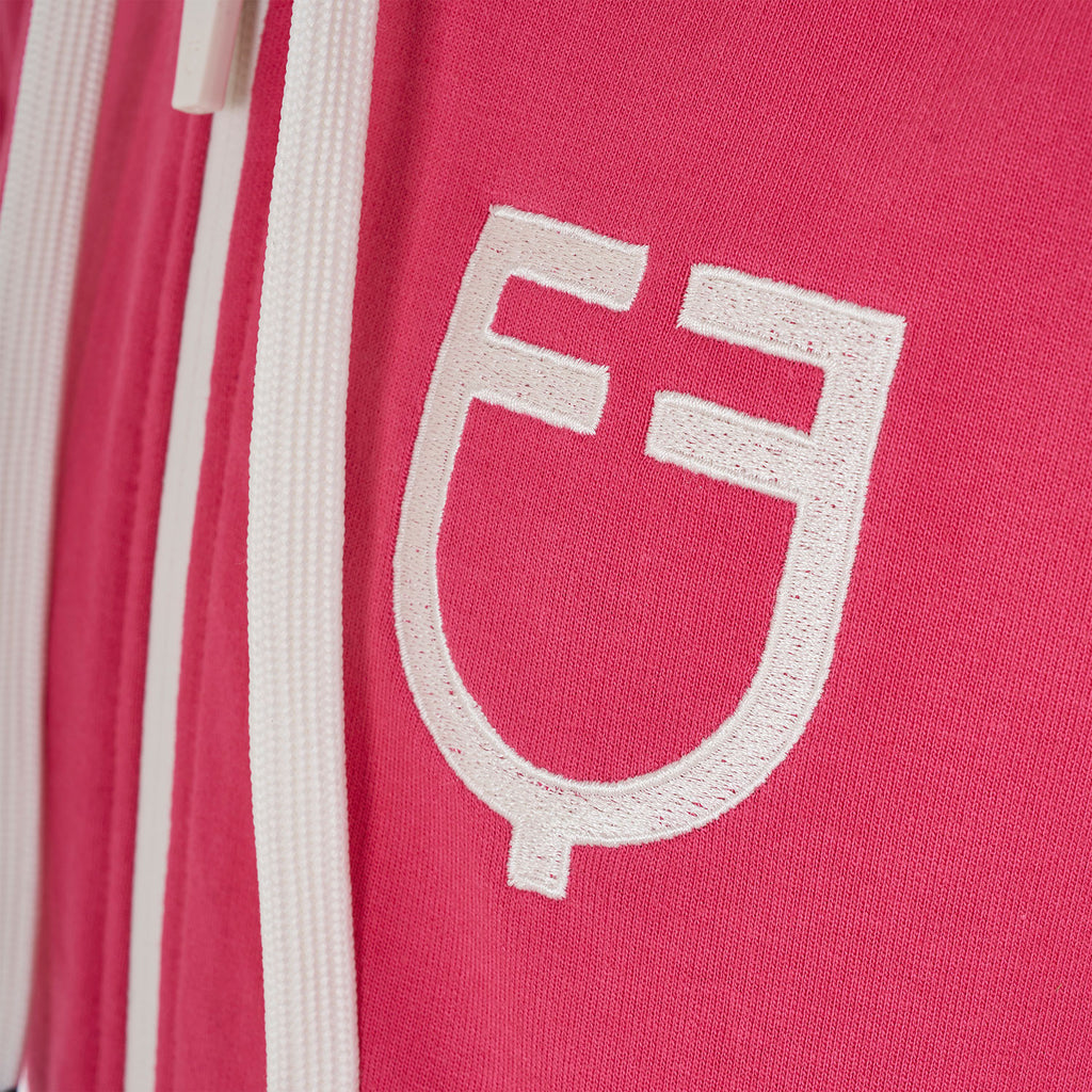 Girls' hoodie with front zip