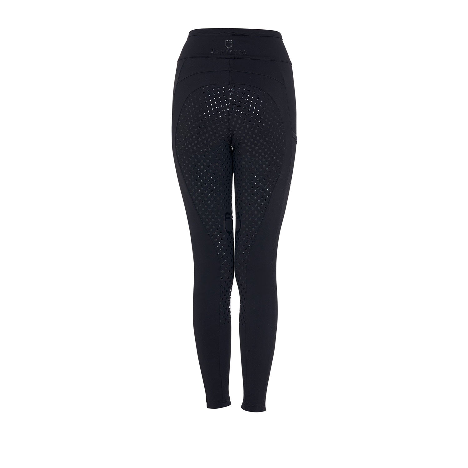 Girls' leggings with perforated decorations