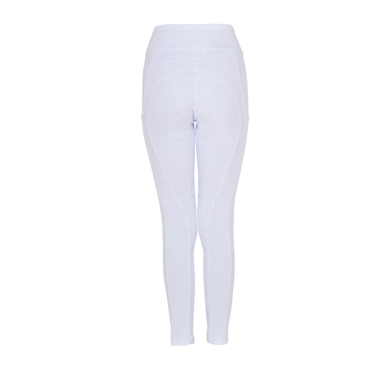 Girls' leggings with perforated decorations