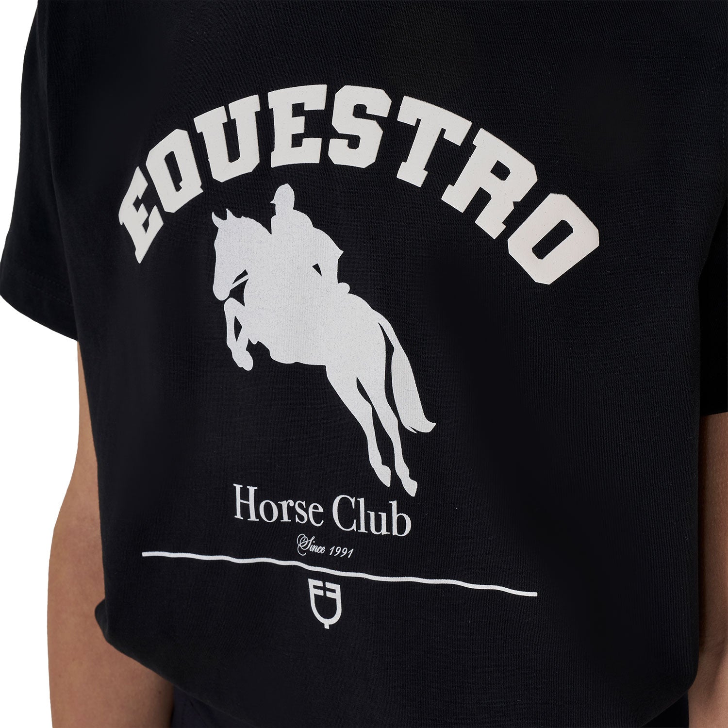 Girls' Jumping Horse Club cotton T-shirt