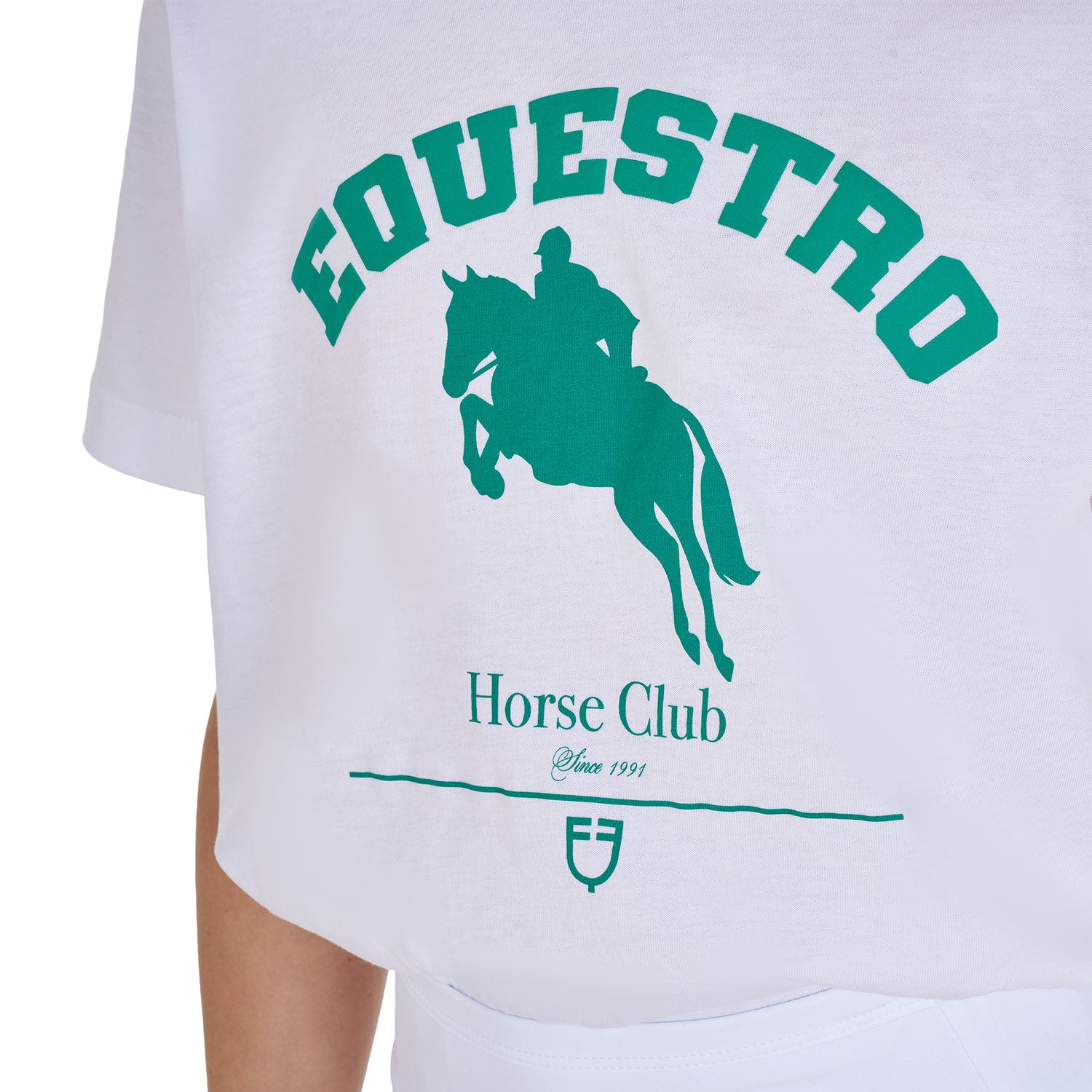 Girls' Jumping Horse Club cotton T-shirt