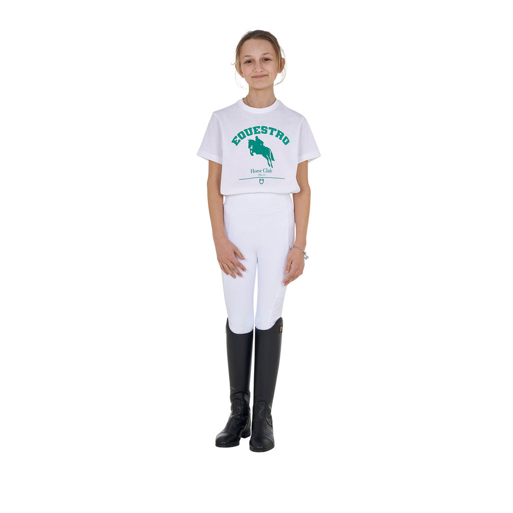 Girls' Jumping Horse Club cotton T-shirt