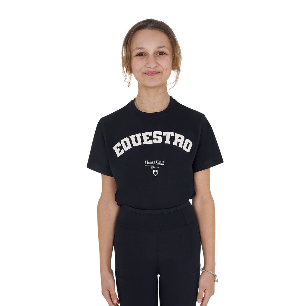 Girls' Horse Club cotton T-shirt