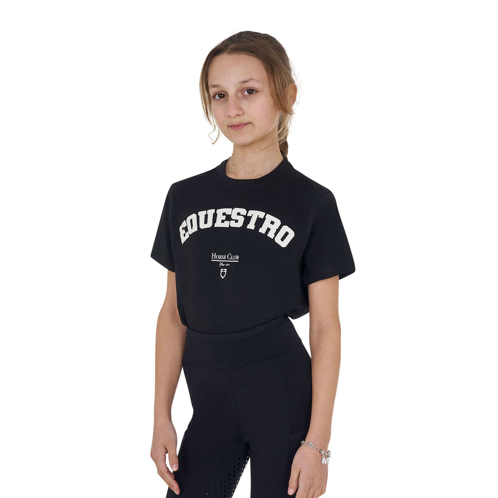 Girls' Horse Club cotton T-shirt