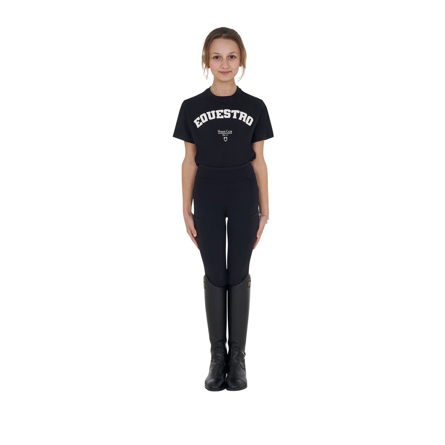 Girls' Horse Club cotton T-shirt