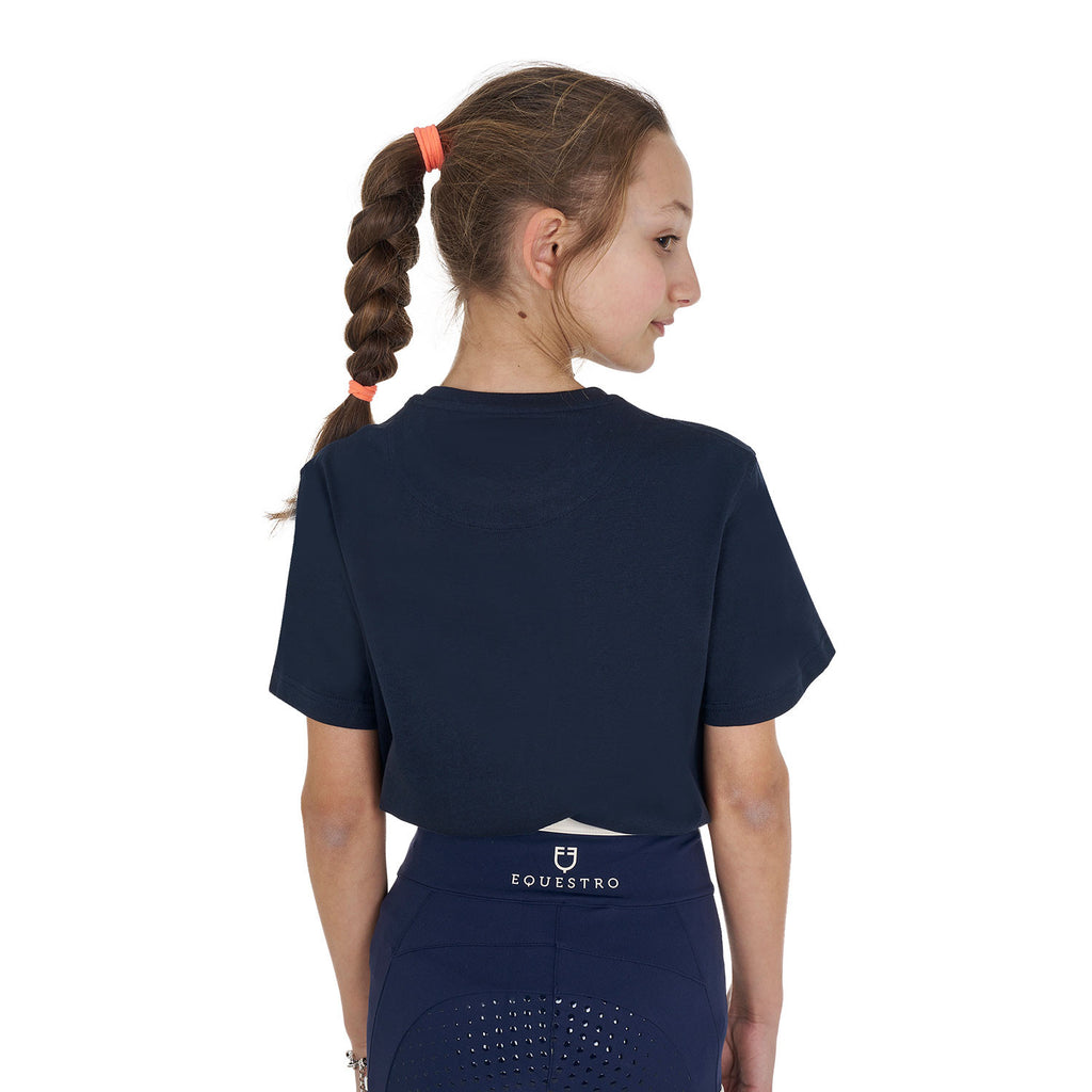 Girls' Horse Club cotton T-shirt