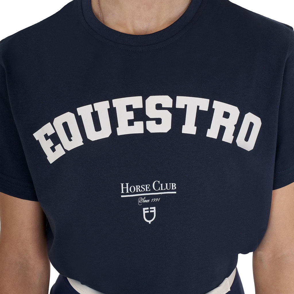 Girls' Horse Club cotton T-shirt