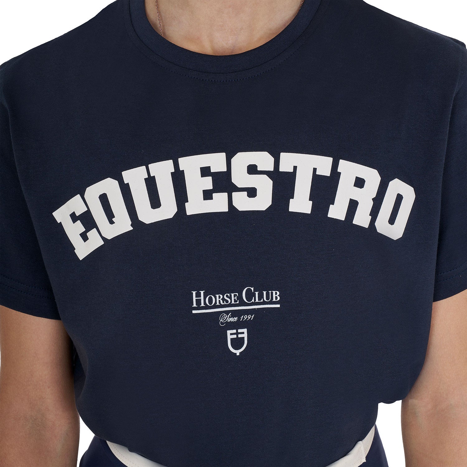 Girls' Horse Club cotton T-shirt
