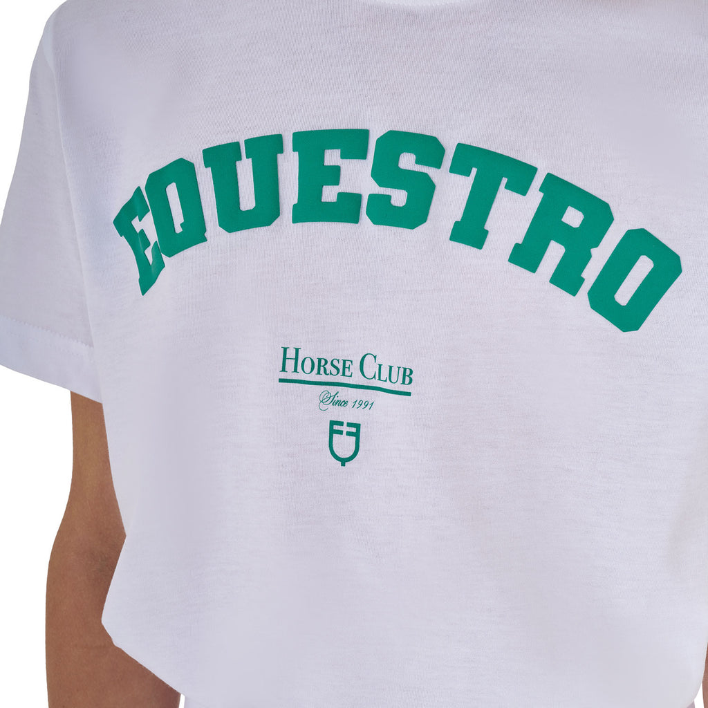 Girls' Horse Club cotton T-shirt
