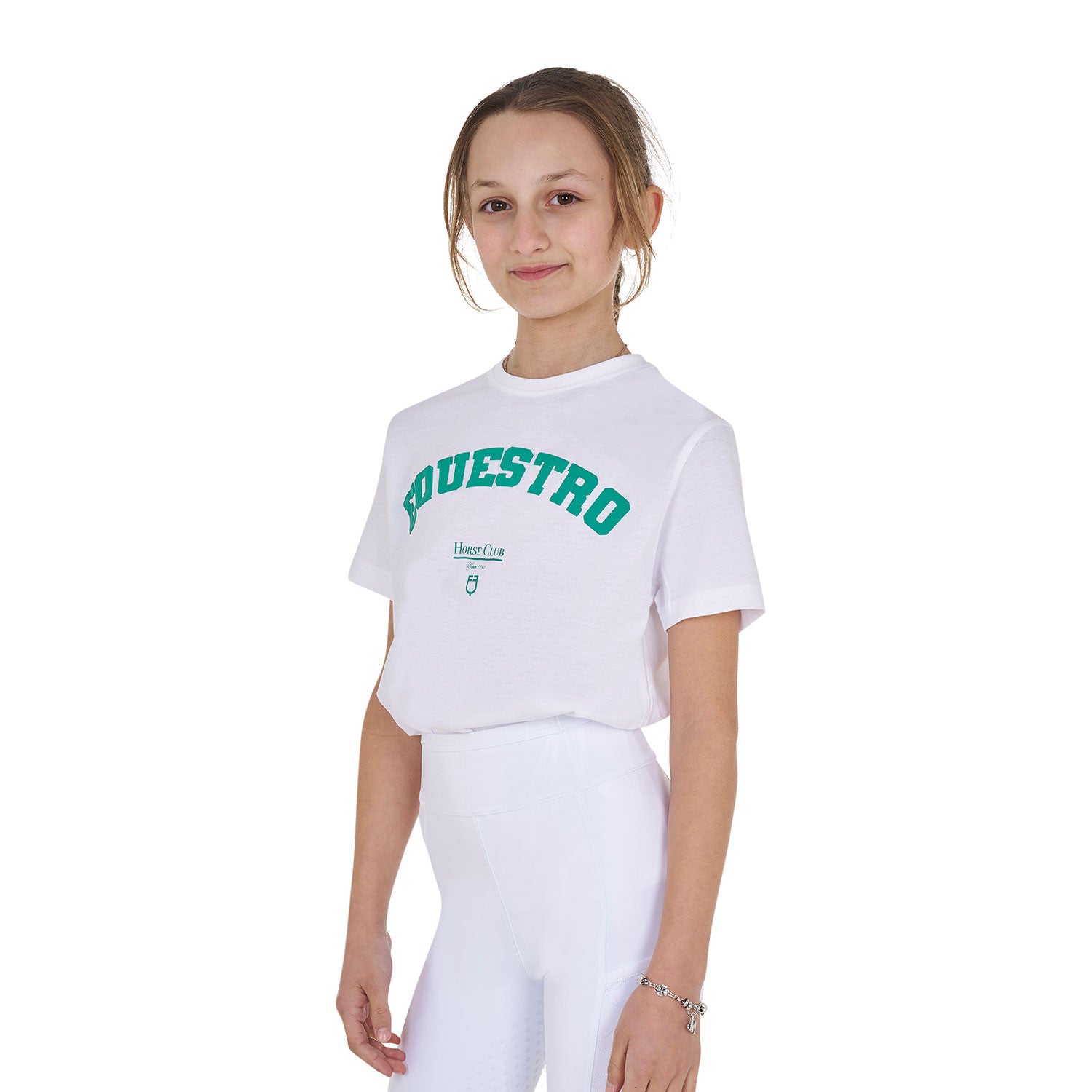 Girls' Horse Club cotton T-shirt