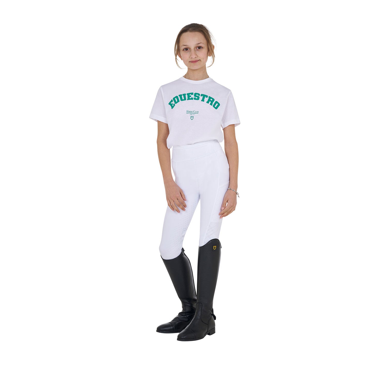Girls' Horse Club cotton T-shirt