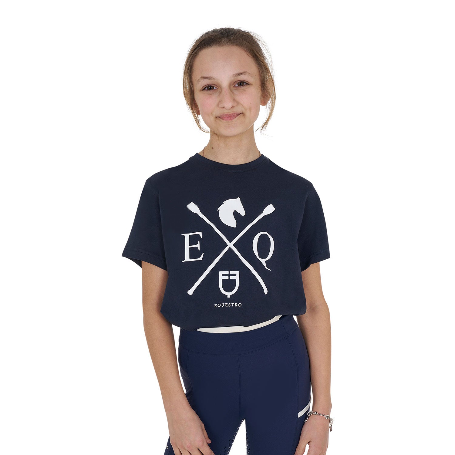 Girls' EQ cotton T-shirt