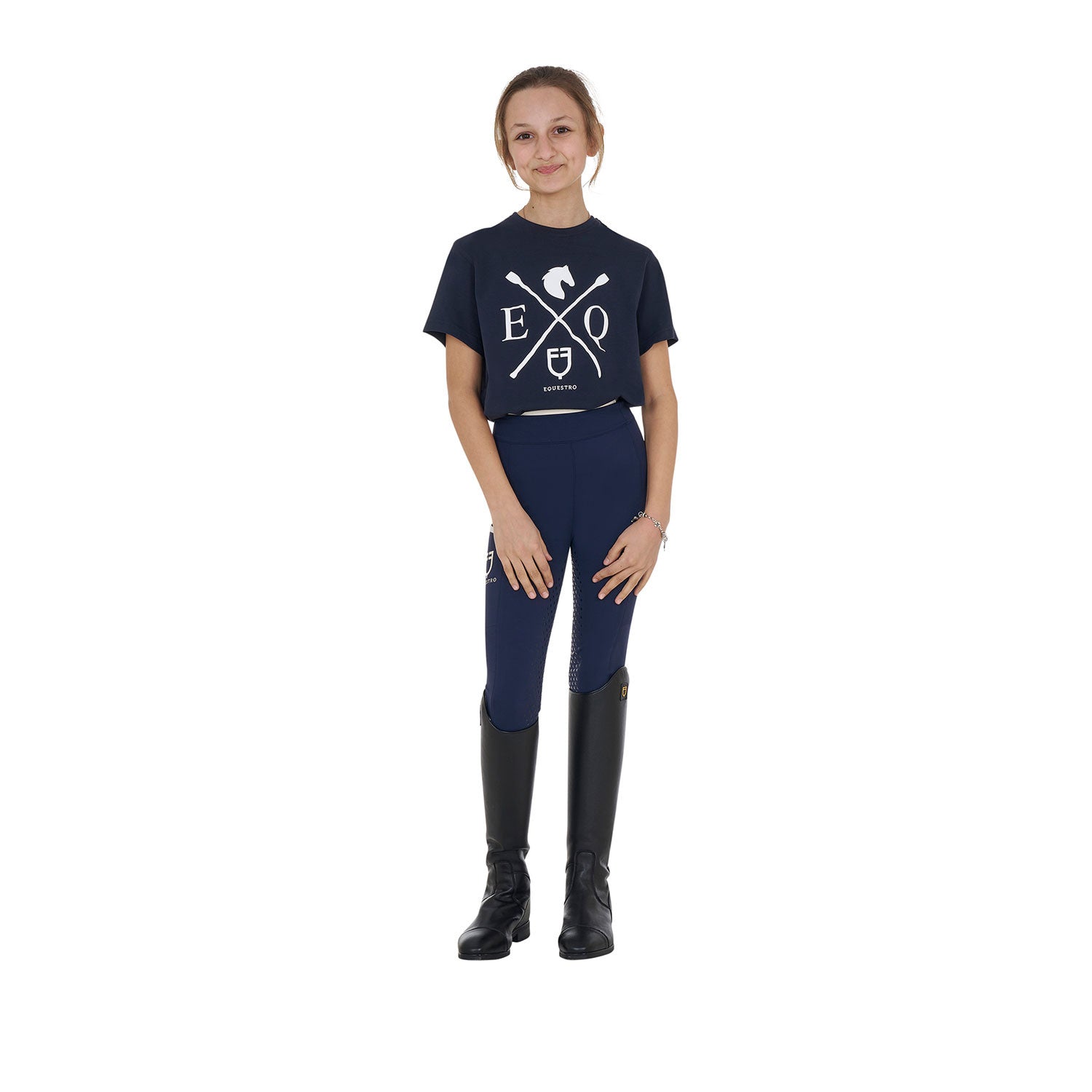Girls' EQ cotton T-shirt
