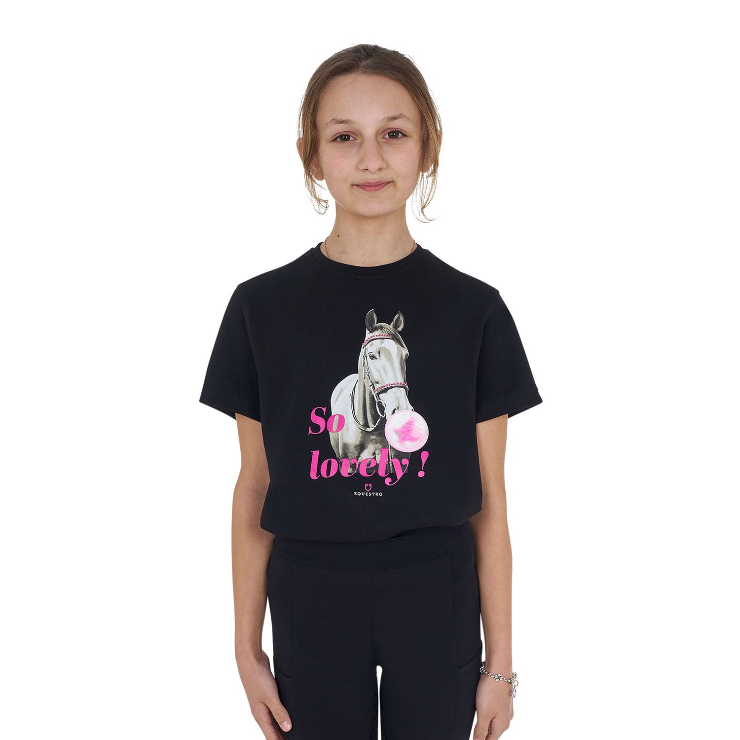 Girls' So Lovely cotton T-shirt