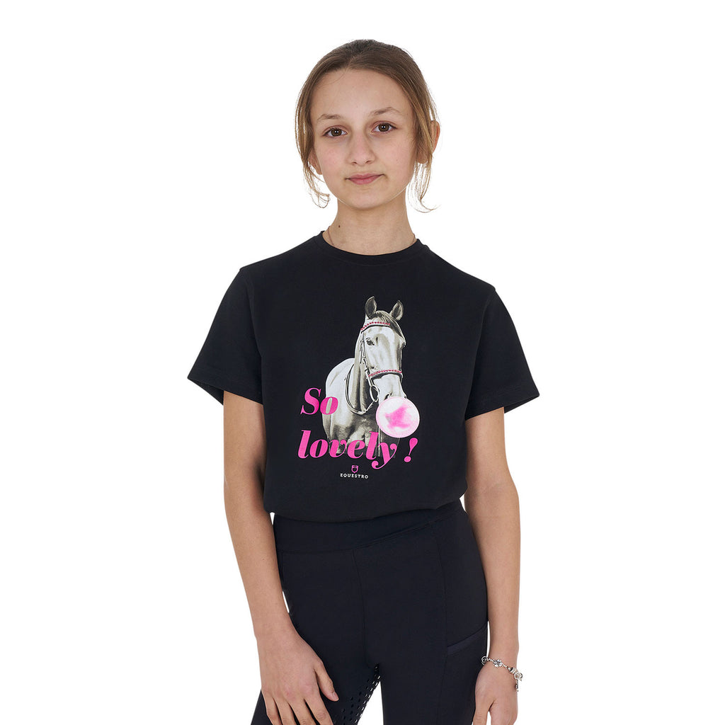 Girls' So Lovely cotton T-shirt