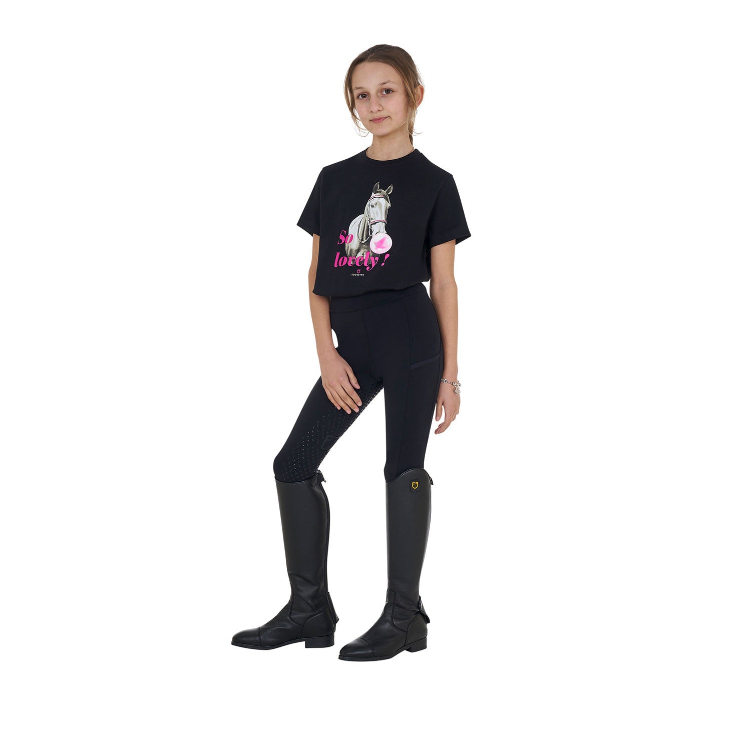 Girls' So Lovely cotton T-shirt