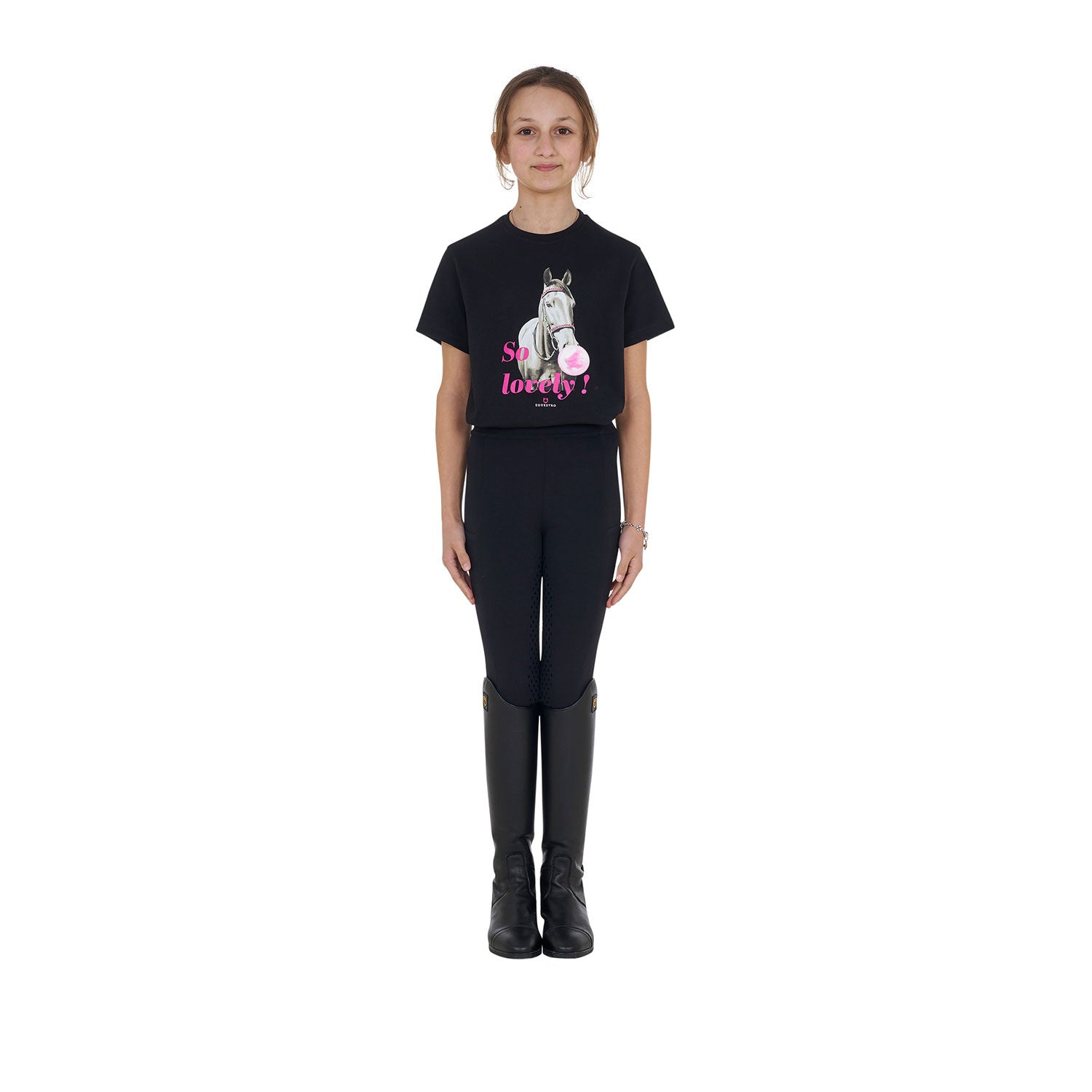 Girls' So Lovely cotton T-shirt