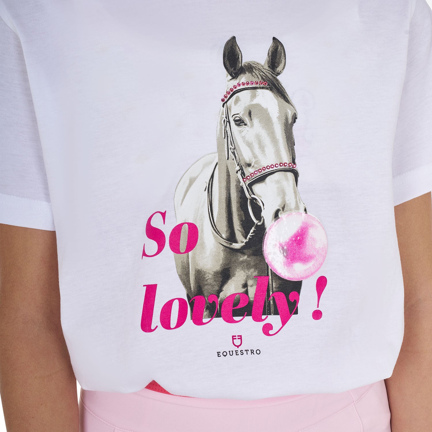 Girls' So Lovely cotton T-shirt
