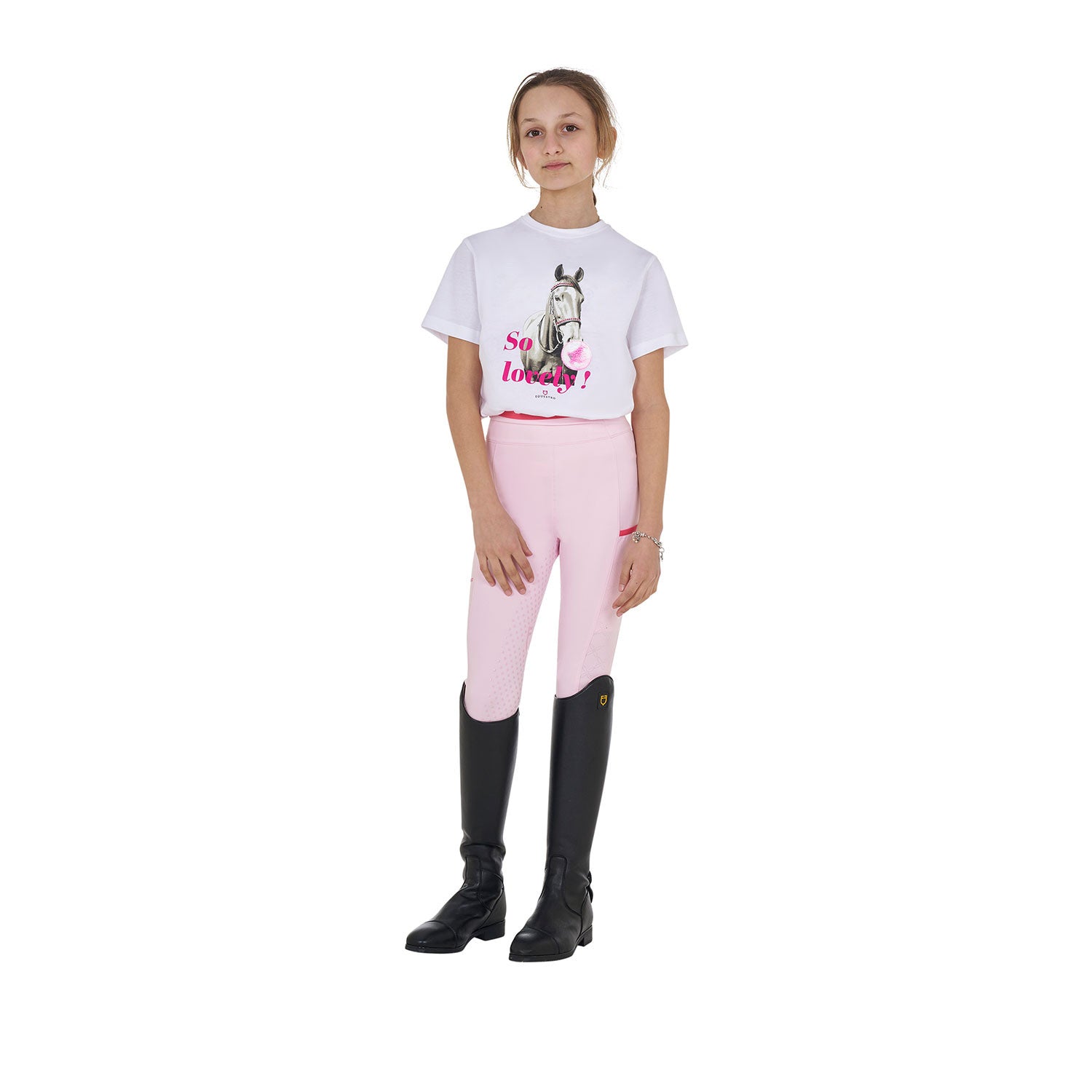 Girls' So Lovely cotton T-shirt
